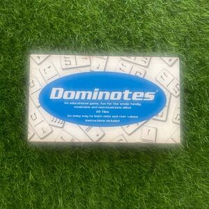 Dominotes Vintage Music Learning Domino Game Set 28 Tiles Educational
